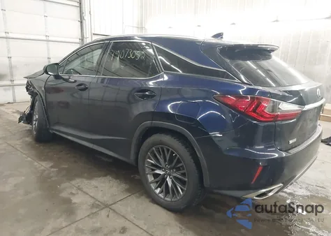 2016 Lexus Rx 350 F Sport from USA, damaged, VIN 2T2BZMCA9GC005039